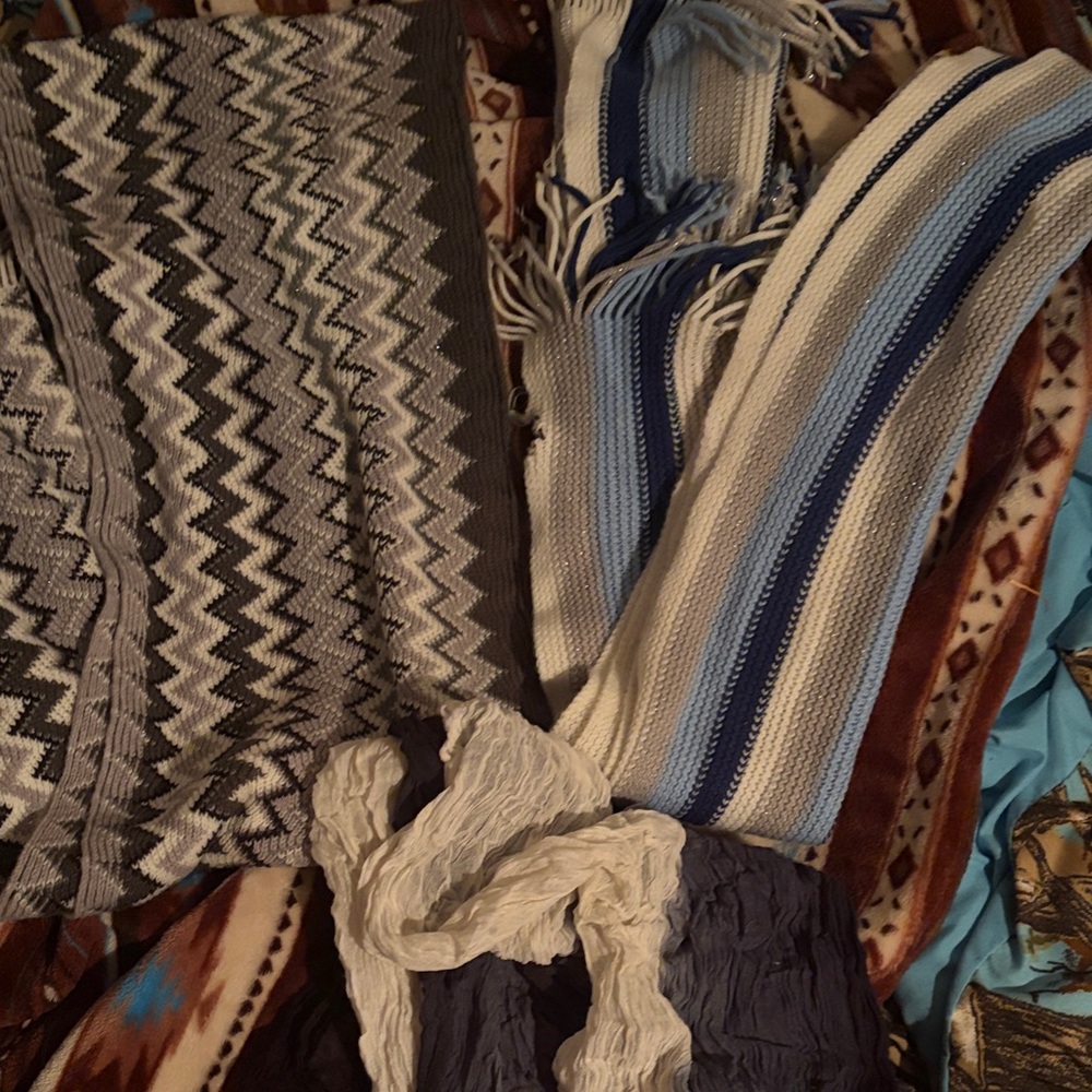 Three Scarfs